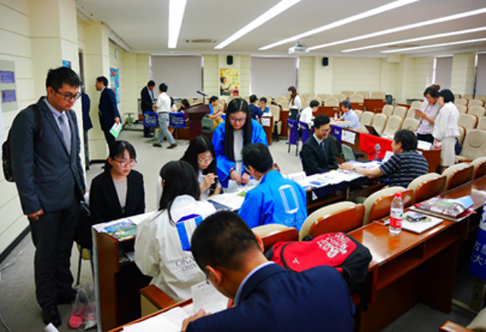 我校参加日本大使馆在北京主办的日本留学说明会